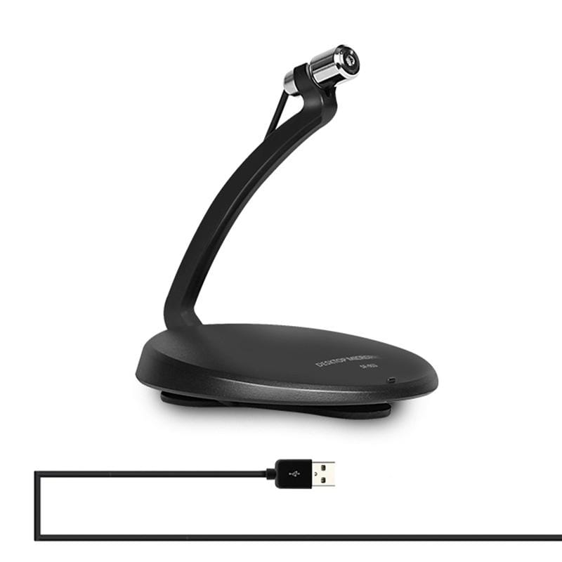 Yanmai SF-911B USB 2.0 Professional Condenser Sound Recording Microphone with Base Holder, Cable Length: 1.5m, Compatible with PC and Mac for Live Broadcast Show, KTV, etc. (Black)