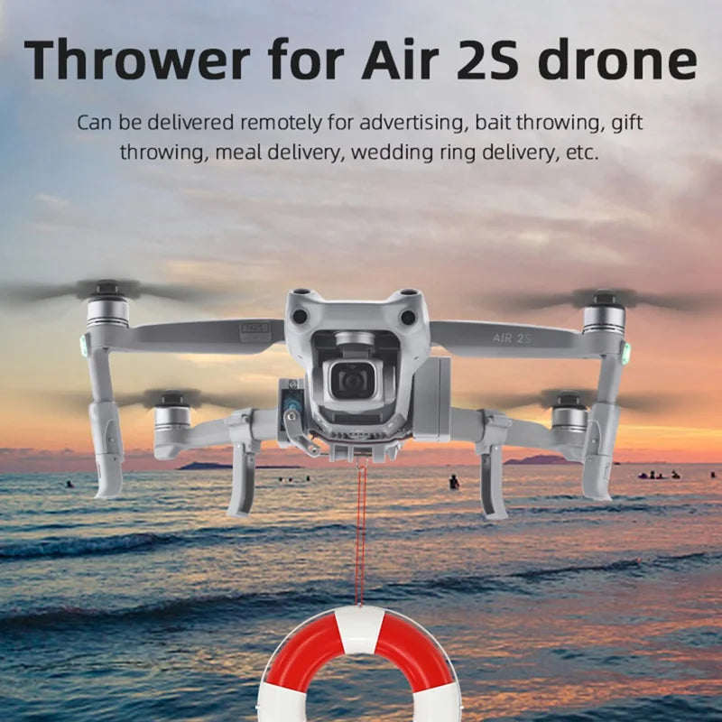 Uniqkart For EWB9199 For DJI Mavic Air 2/2S Release Device Airdrop System Payload Transport for Fishing, Wedding, Easter, Birthday Party, Family Reunion