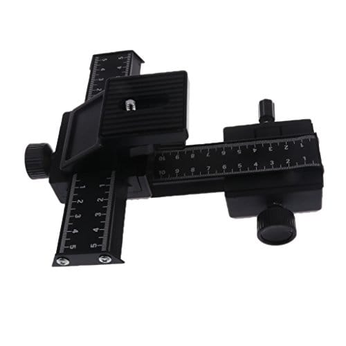 4-Way Macro Focusing Focus Rail Slider for Canon Nikon Macro Photography