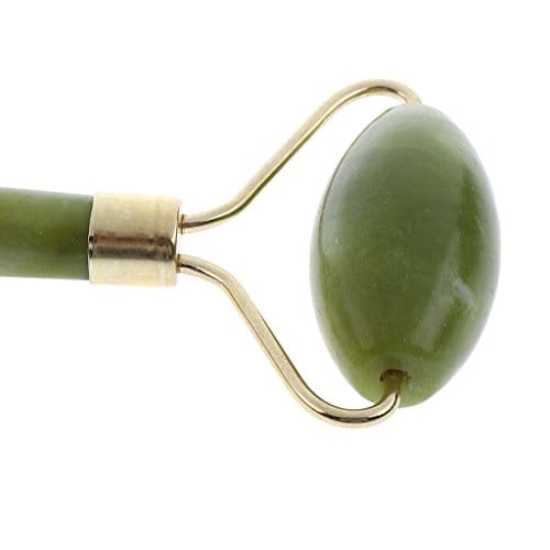 Traditional Natural Jade Facial Massage Roller Face Neck Massager Dark Circles Puffy Eyes Massage Stick Tool