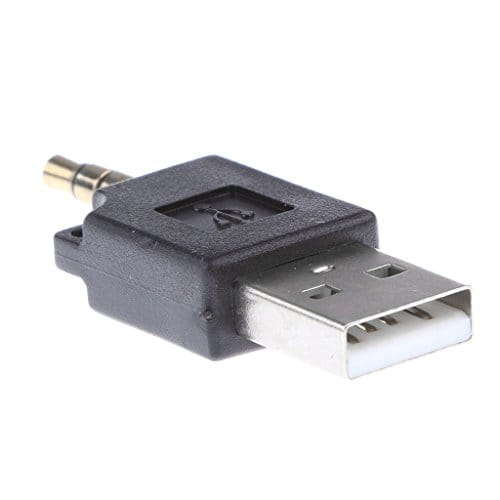 2 in 1 USB Data Sync Dock Charger for Apple iPod Shuffle 1st 2nd Generation Black