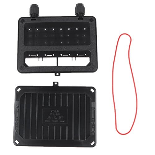 Solar Junction Box PV/Photovoltaic Connector with 6 Diodes for Solar Panel 230W-320W 12A