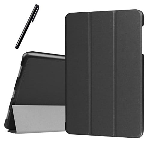 Smart Cover Case Stand with Screen Touch Pen for ASUS ZenPad 3S 10 Z500M 9.7inch Tablet PC-Black