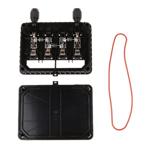 Solar Junction Box PV/Photovoltaic Connector with 6 Diodes for Solar Panel 230W-320W 12A
