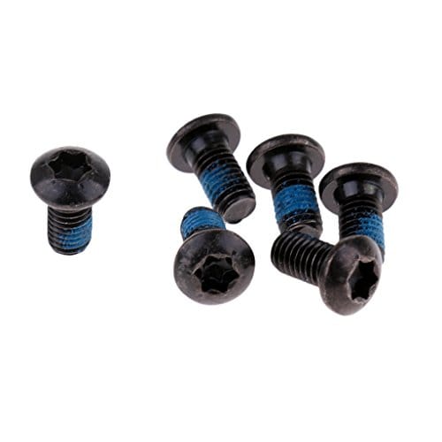 6pcs M5x12mm Steel Bicycle Disc Brake Rotor Bolts Bike Disk Rotor Screws