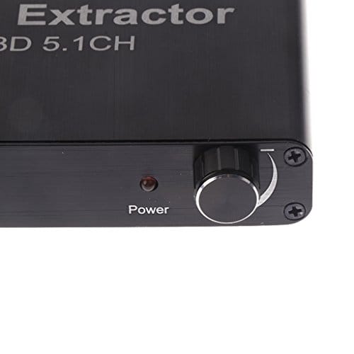 5.1CH 4K 3D HDMI Audio Extractor Converter HDMI to HDMI Decoder Adapter