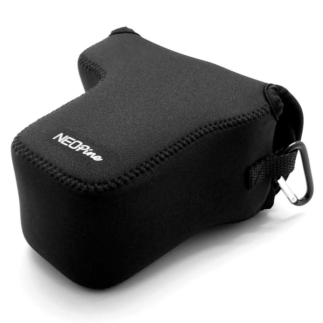 NEOpine Neoprene Shockproof Soft Case Bag with Hook for Sony ILCE-6500 / A6500 Camera (Brown)