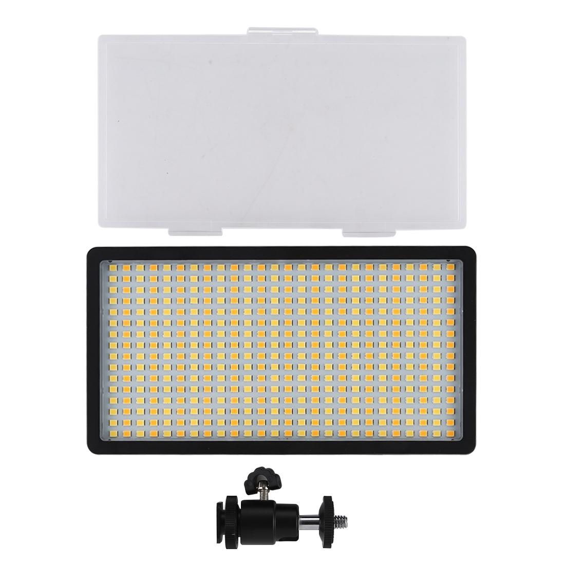 LED01 416 LEDs 3600LM Professional Vlogging Photography Video & Photo Studio Light for Canon / Nikon DSLR Cameras