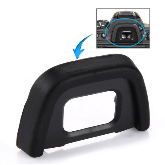 Rubber Eyecup DK-23 for Nikon D300 / D300S (Black)