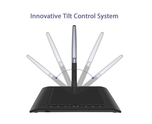 HUION H610PRO V2 5080LPI PROFESSIONAL ART USB GRAPHICS DRAWING TABLET FOR WINDOWS / MAC OS, WITH BATTERY-FREE PEN