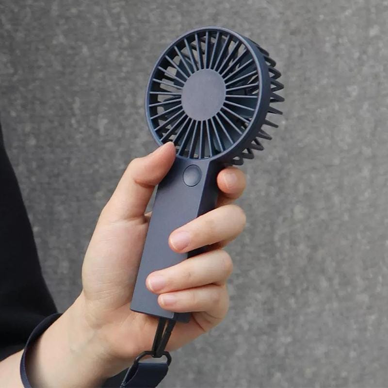 Original Xiaomi Youpin VH Yue Portable Handheld Mini Electric Fan (Blue)