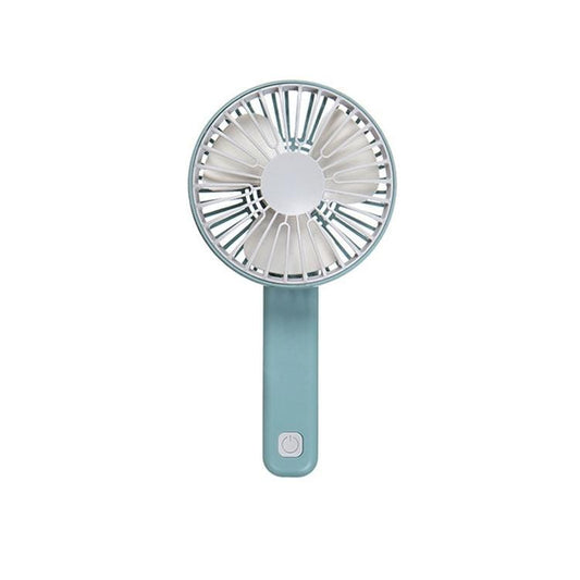 Portable Silent Multi-speed Wind Speed Folding USB Rechargeable Fan (Sky Blue)