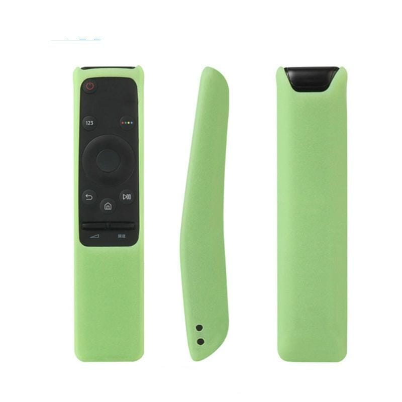 Universal Waterproof Anti-drop Silicone Remote Controller Protective Cover Case for Samsung Smart TV (Fluorescent Green)
