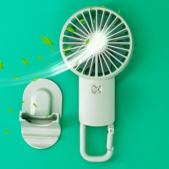 LT-S3163 Carabiner Portable Fan (Green)