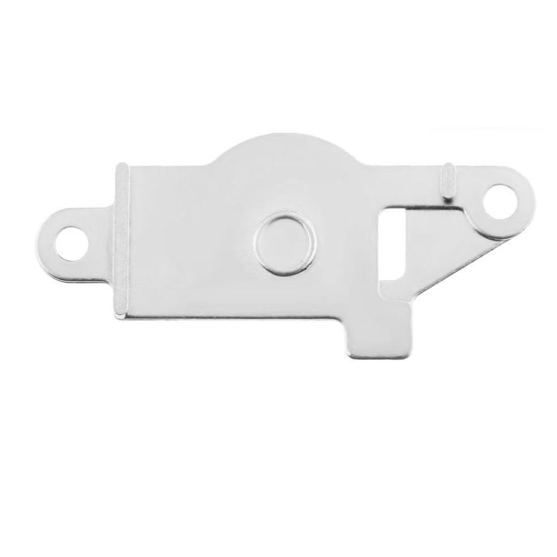 10 PCS Original Metal Home Button Holder Bracket Repair Part for iPhone 5S (Grey)