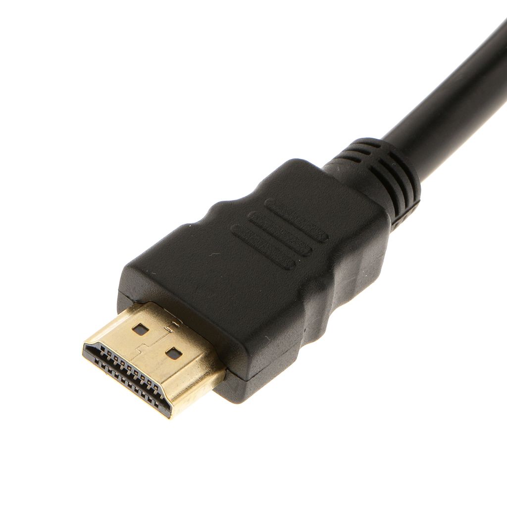 HDMI Male to RCA Audio Video AV Component Cable Adapter Gold Plated