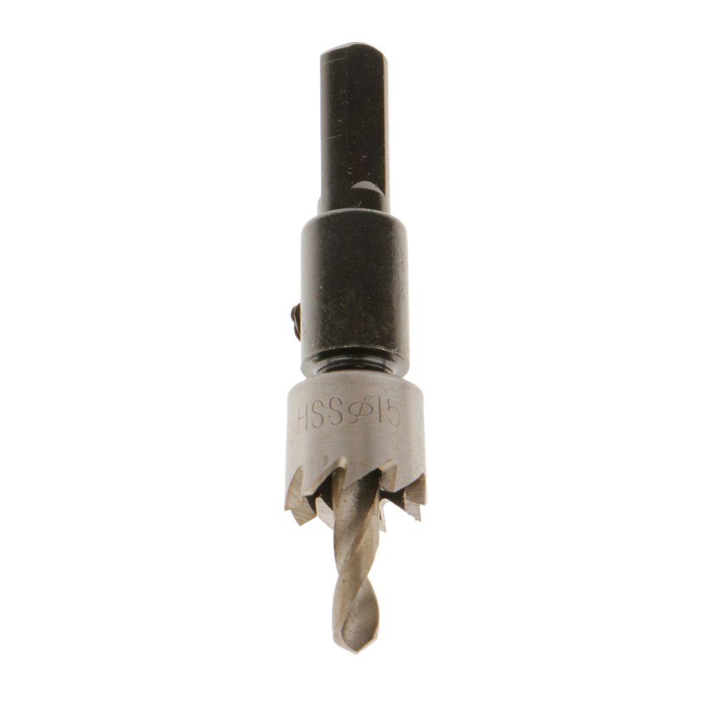 15mm Hole Saw Tooth HSS Steel Drill Bit Cutter Tool for Metal Wood Alloy