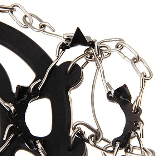 Ice Snow Anti Slip 8 Teeth Spikes Gripper Grip Cleat Shoes Overshoe Crampons