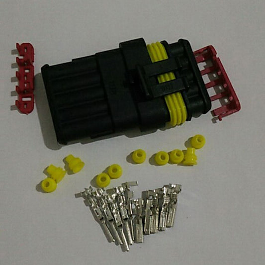 High Quality 5 Pin Electrical Wire Plug Male Female Harness