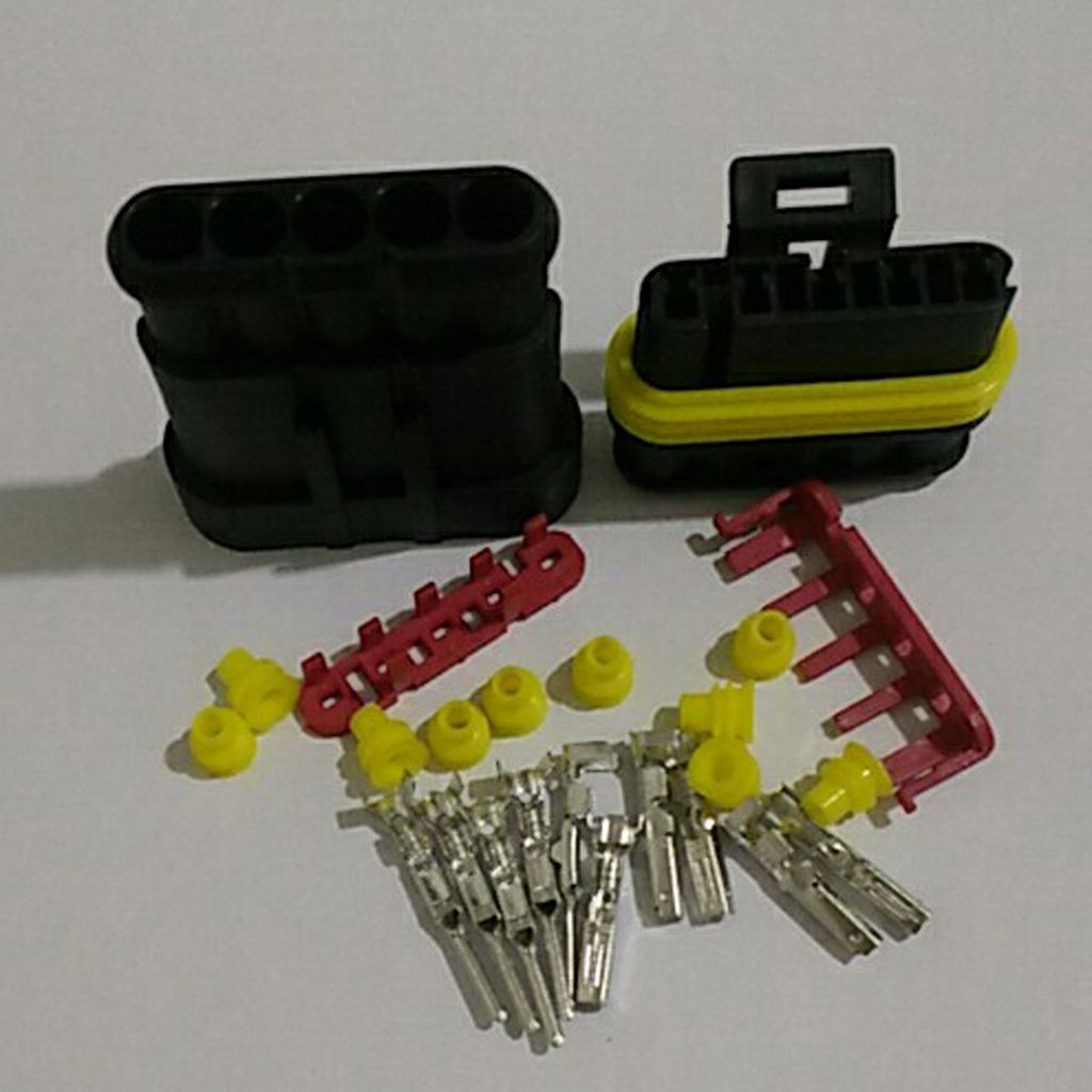 High Quality 5 Pin Electrical Wire Plug Male Female Harness