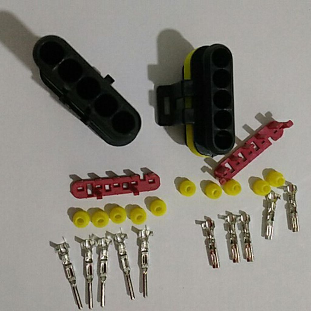 High Quality 5 Pin Electrical Wire Plug Male Female Harness