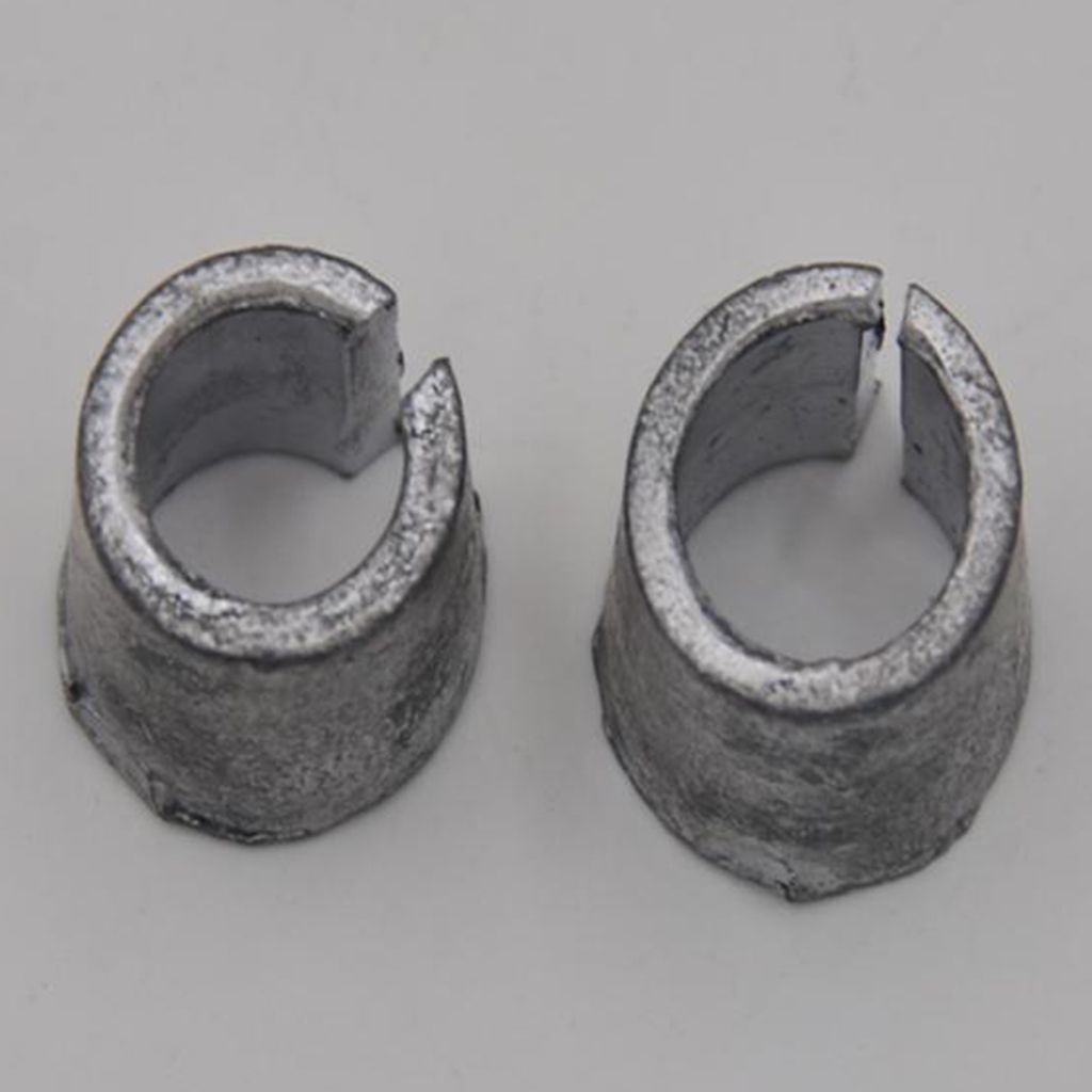 2pcs Auto Car Battery Terminal Post Adapter Positive Negative Sleeves Set