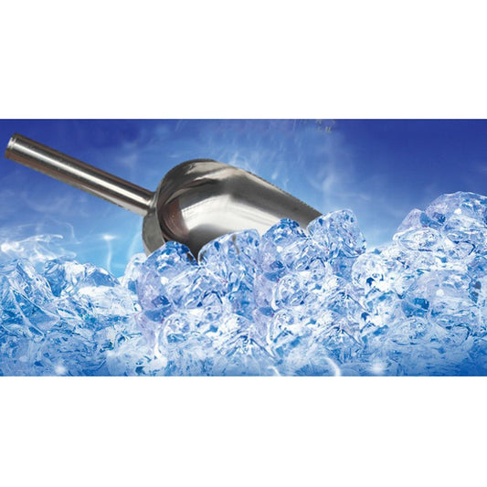 Stainless Steel Ice Scoop Shovel Sweets Buffet Flour Candy Measure Tools 8"