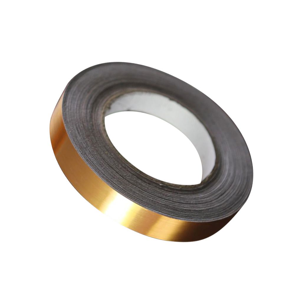 Self Adhesive Floor Tile Gaps Line Sticker Wall Decal Golden Foil 5mm x 50m