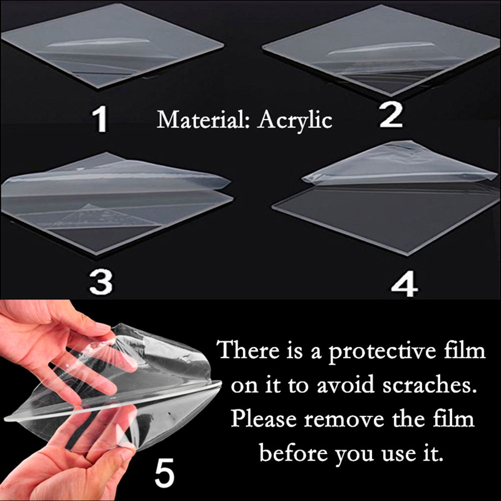 Marker Pens Holder for Whiteboards, Wall Mount Dry Eraser Organizer Clear