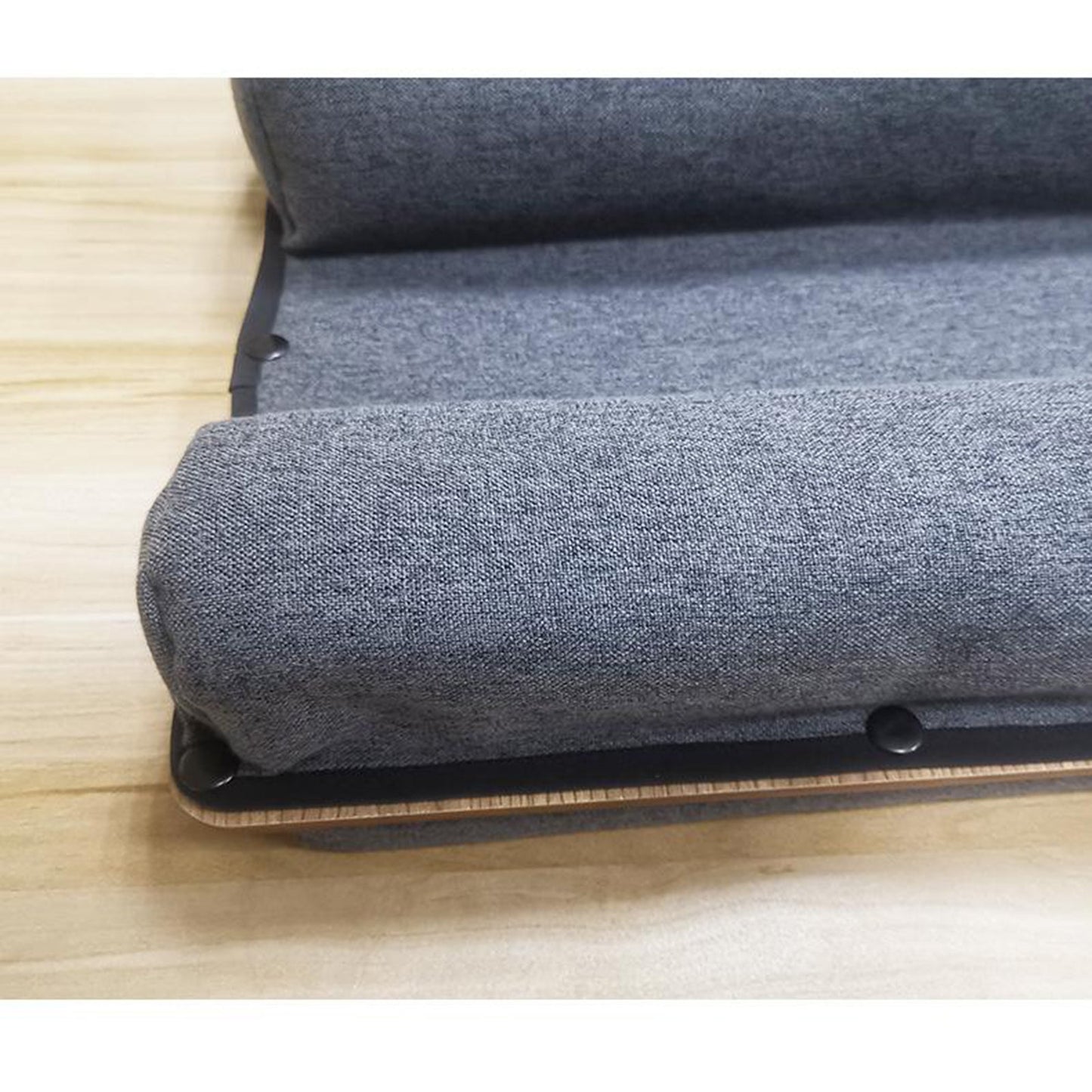 Lap Desk Comfortable Lazy Computer Laptop Table with Wrist Rest Brown