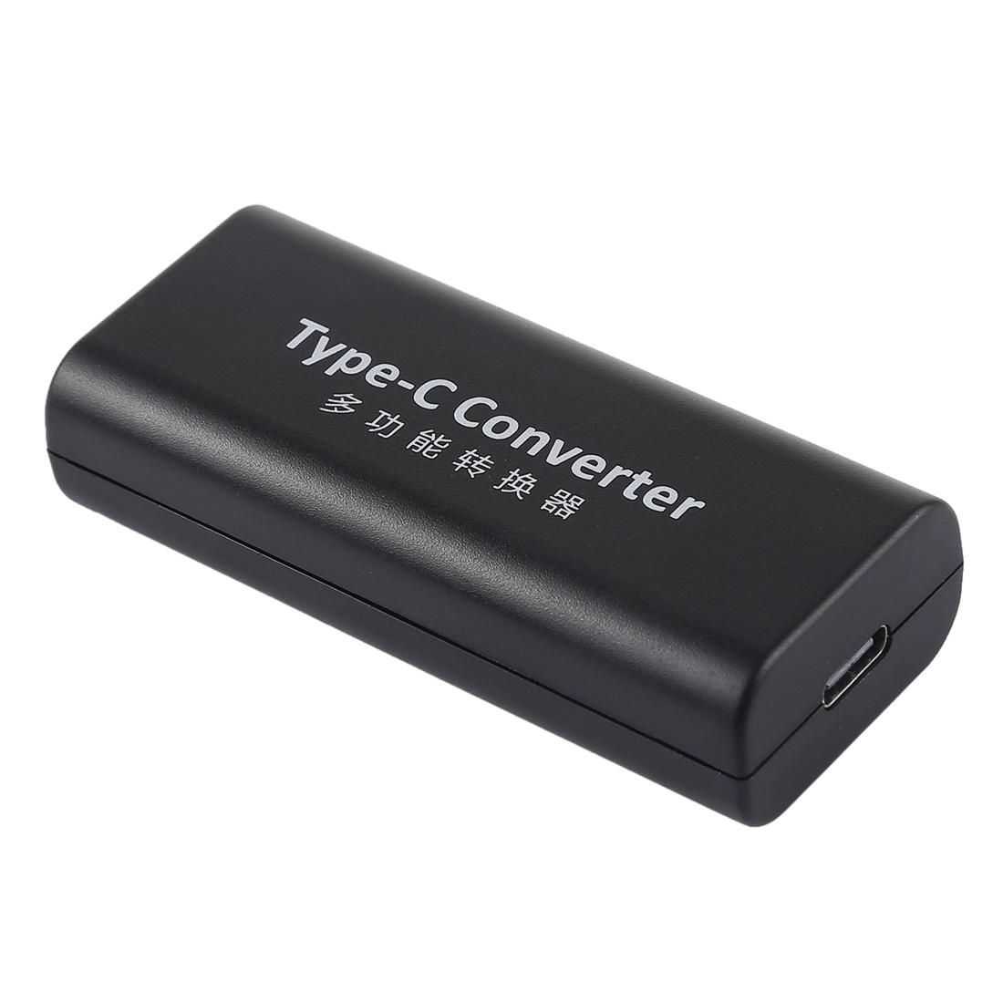 DC 5.5 x 2.1mm Power Jack Female to USB-C / Type C Female Power Connector Adapter with 30cm USB-C / Type C Cable