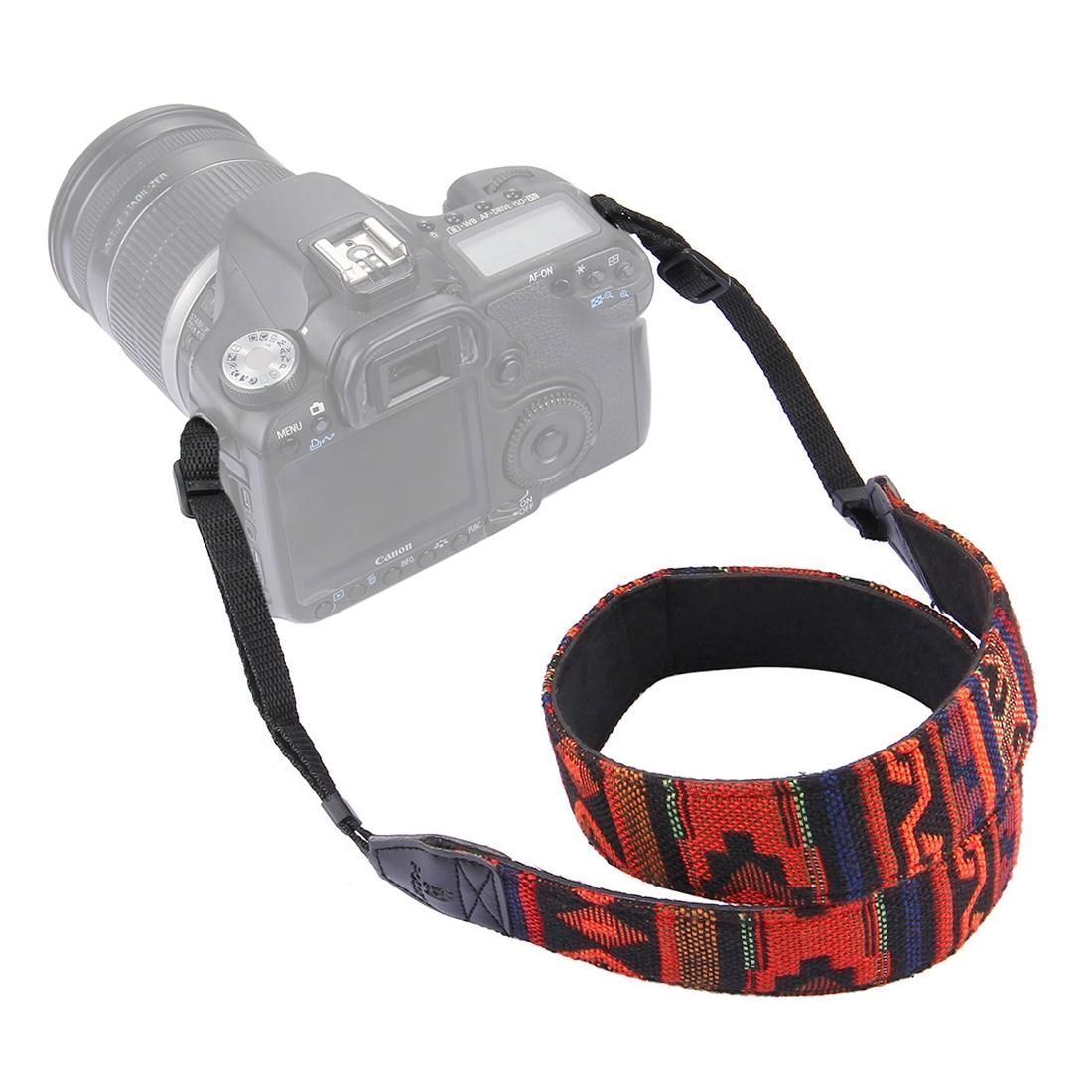 PULUZ  Retro Ethnic Style Multi-color Series Shoulder Neck Strap Camera Strap for SLR / DSLR Cameras