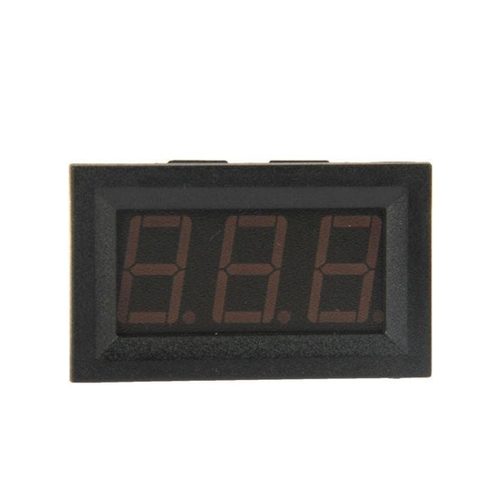 V27D-T1 3.2V-30V LED Digital Display Voltmeter (Black)