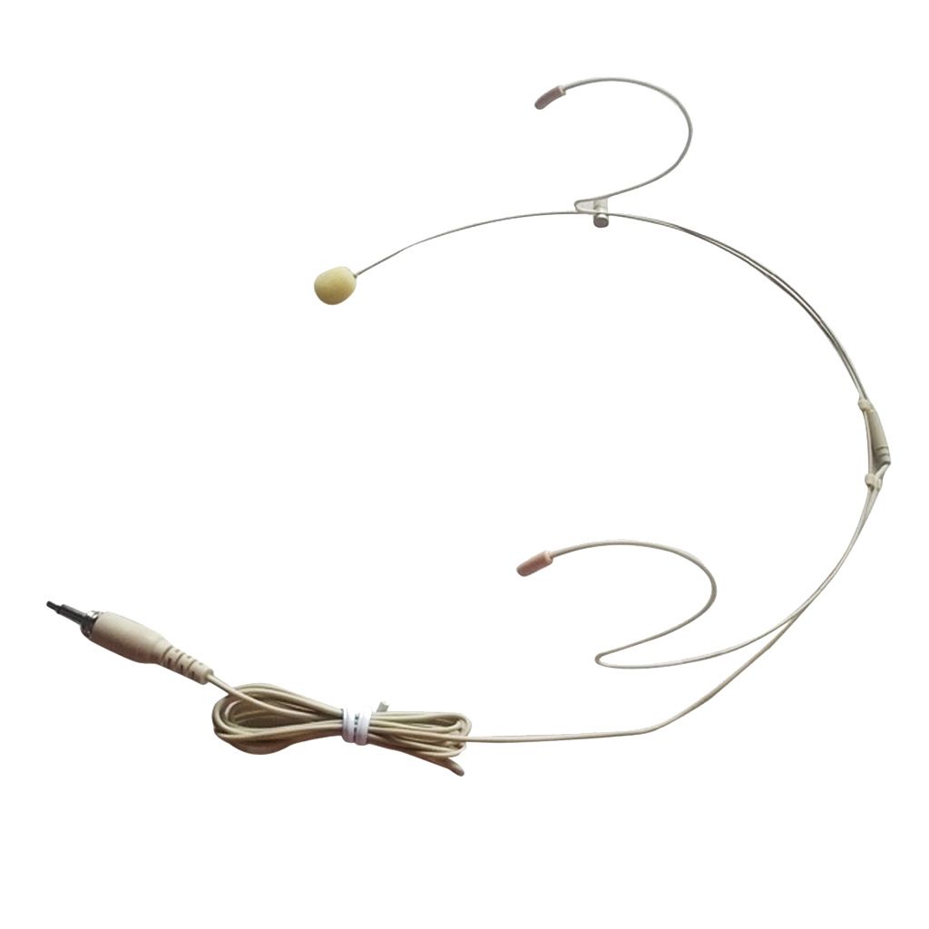 1 x 3.5mm Wired Headworn Microphone Voice Headworn Head-Mounted Mic