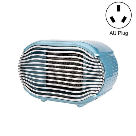 800w Mini Heater Home Desktop Energy Saving Small Solar Heater, Size:AU Plug (Indigo )
