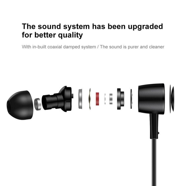 Baseus Encok H07 1.2m 3.5mm Oblique In-Ear Wire Control Stereo Sound Earphone