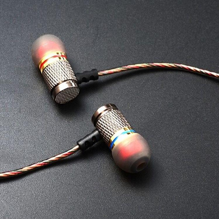 KZ ED2 3.5mm Rear Mesh Design In-Ear Style Wire Control Earphone