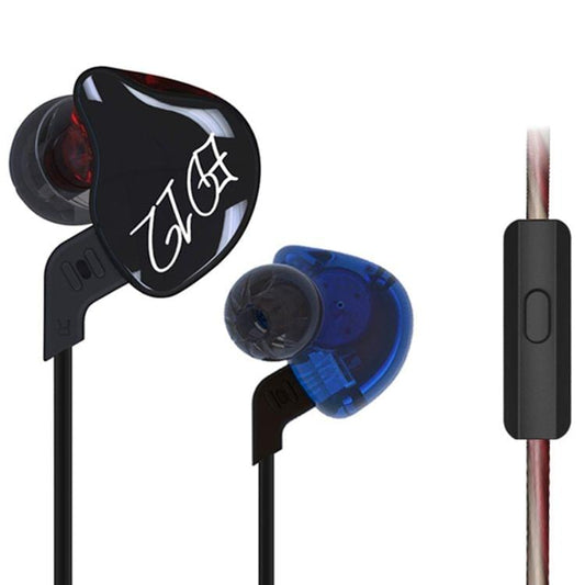 KZ ED12 1.2m 3.5mm Hanging Ear Sports Design In-Ear Style Wire Control Earphone