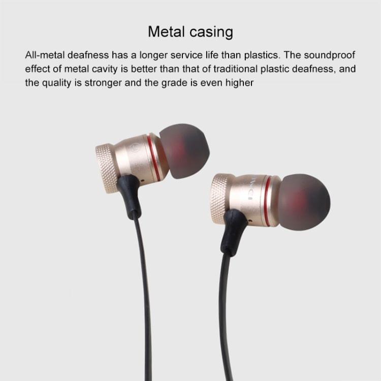 awei ES-70TY TPE In-ear Wire Control Earphone with Mic