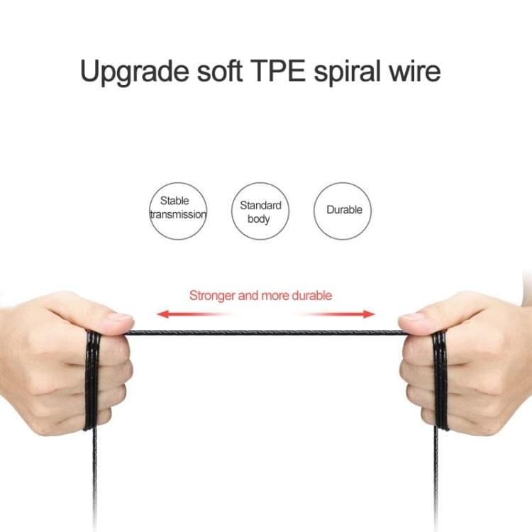 T1  USB-C / Type-C Interface In Ear Wired Stereo Earphone with Mic(Black)