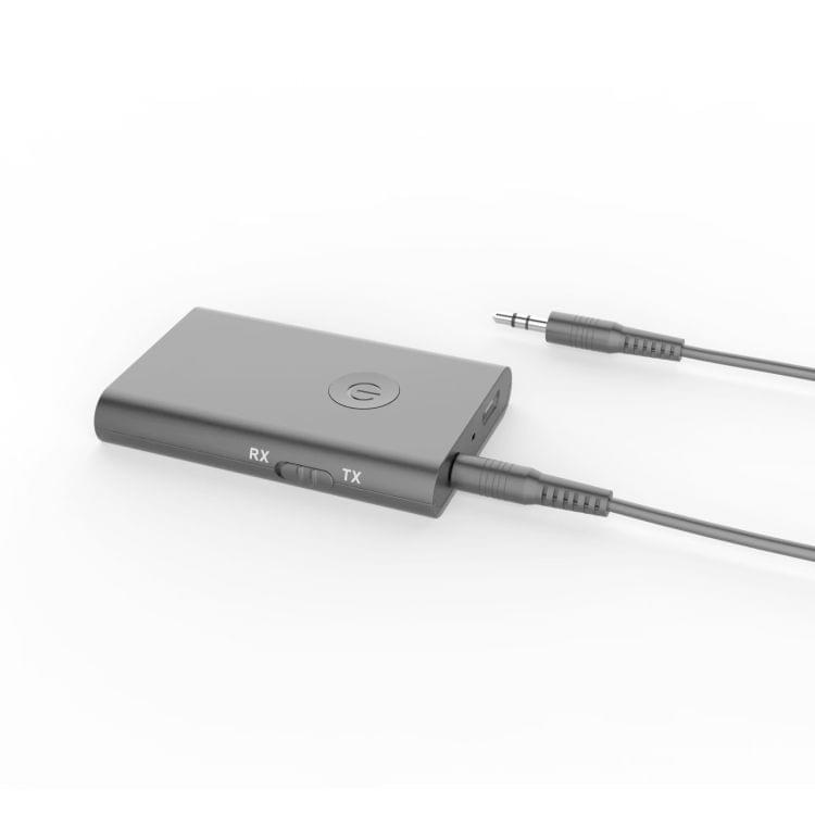 BT4810C Bluetooth V3.0+EDR  Wireless Bluetooth Transmitter Receiver Adapter Stereo Audio Music Adapter with 3.5mm Audio Cable (Black)