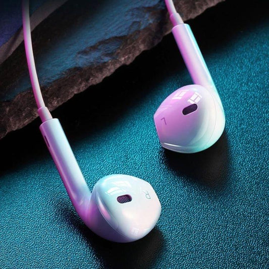TOTUDESIGN Glory Series EAUA-021 USB-C / Type-C Digital Wire Control Earphone, Length: 1.2m(White)