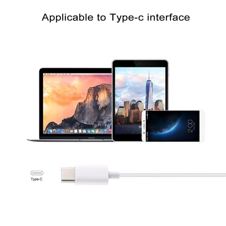 1.2m Wired In Ear USB-C / Type-C Interface Headset with Mic