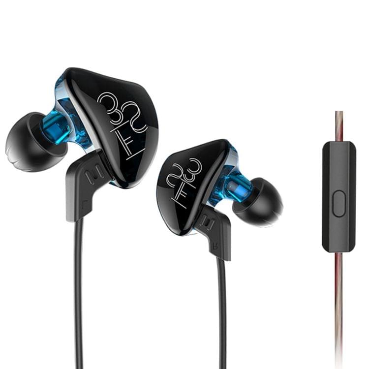 KZ ES3 1.2m 3.5mm Hanging Ear Sports Design In-Ear Style Wire Control Earphone