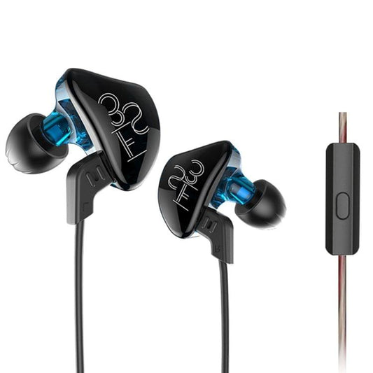 KZ ES3 1.2m 3.5mm Hanging Ear Sports Design In-Ear Style Wire Control Earphone