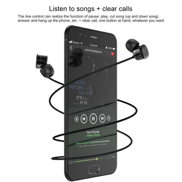 USB-C / Type-C Interface HIFI Double Moving Circle In Ear Wire-controlled Stereo Earphone