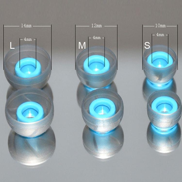 KZ 6 PCS Screw Thread Silicone Earbuds