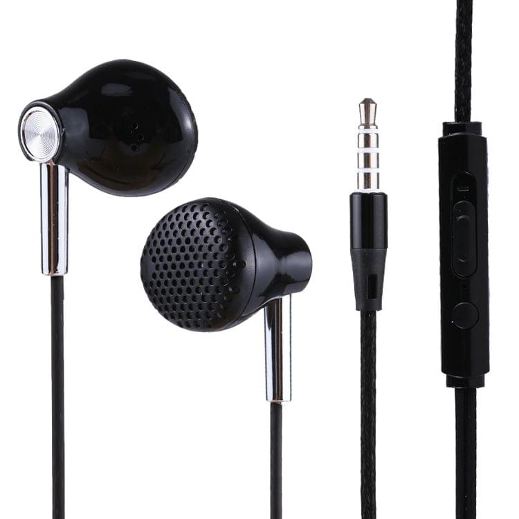 U-26 1.2m Bass Stereo Sound In-ear Wire Control Earphone with Mic