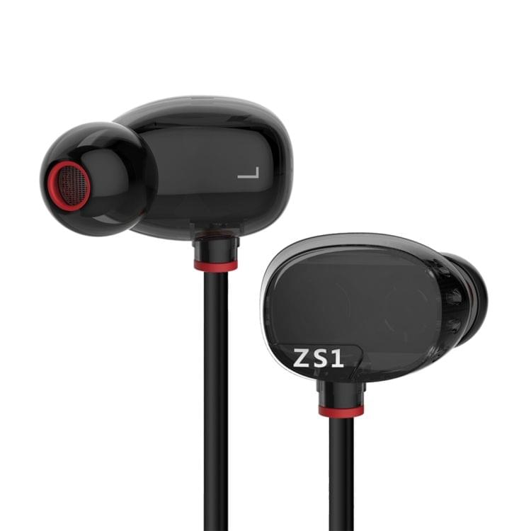 KZ ZS1 3.5mm L Type In-Ear Style Wire Control Earphone