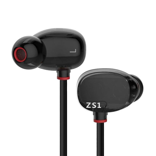 KZ ZS1 3.5mm L Type In-Ear Style Wire Control Earphone